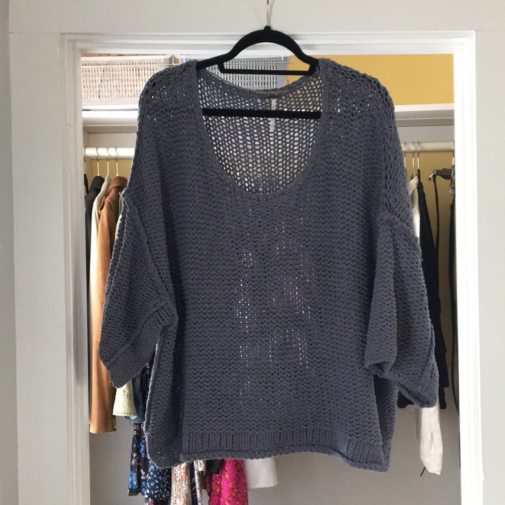 Free People slouchy sweater SZ S